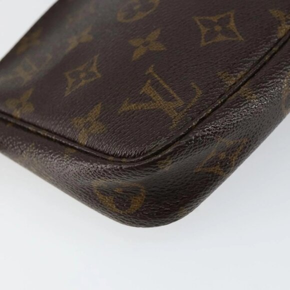 LOUIS VUITTON Monogram Pochette Accessoires Pouch M51980 LV Auth 144601 - Picture 11 of 16